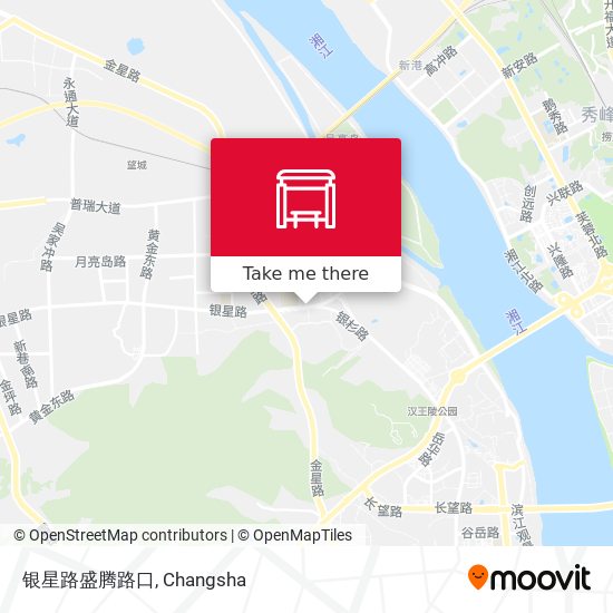 银星路盛腾路口 map