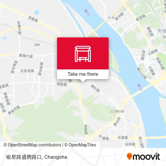 银星路盛腾路口 map