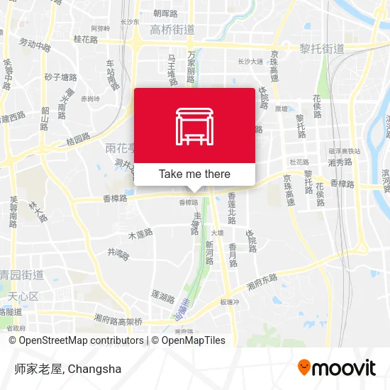 师家老屋 map