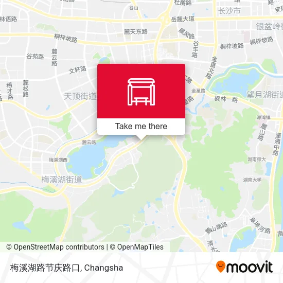 梅溪湖路节庆路口 map