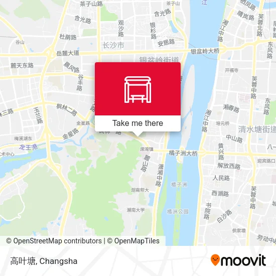高叶塘 map