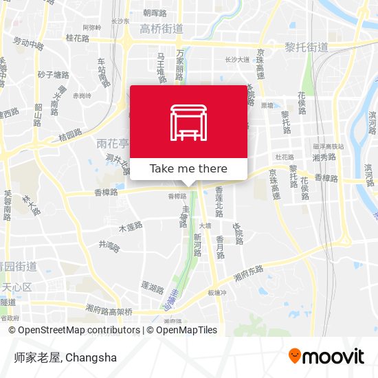 师家老屋 map