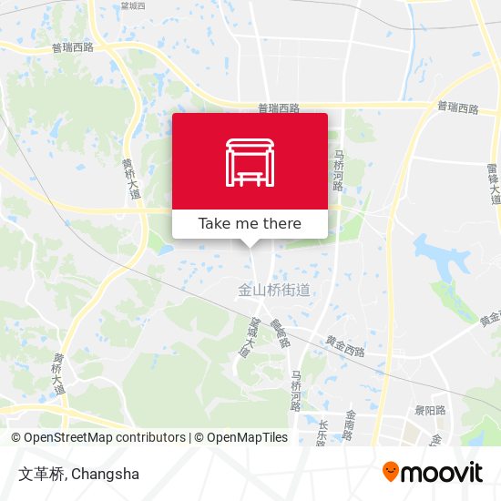 文革桥 map