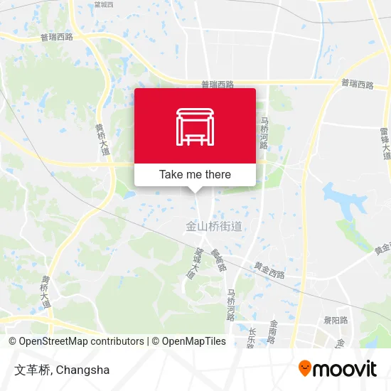 文革桥 map
