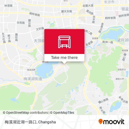 梅溪湖近湖一路口 map