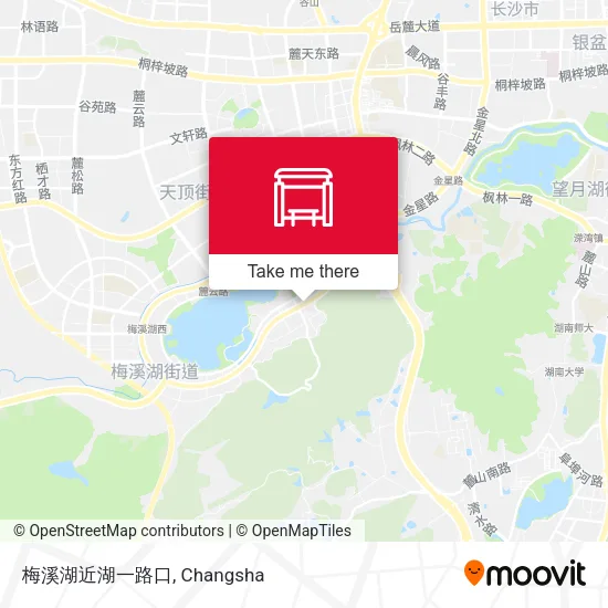 梅溪湖近湖一路口 map