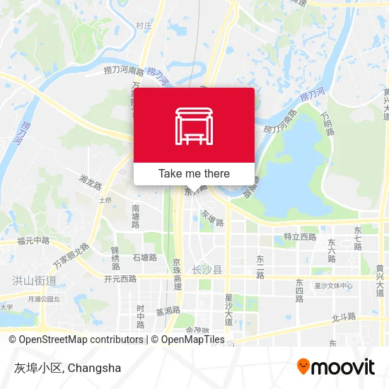 灰埠小区 map