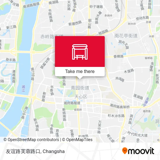 友谊路芙蓉路口 map