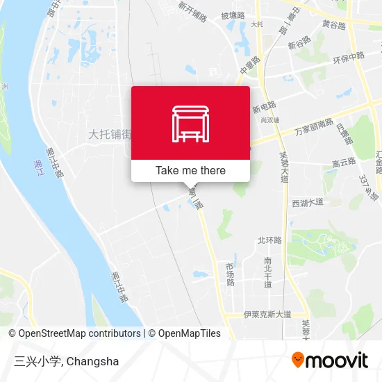 三兴小学 map