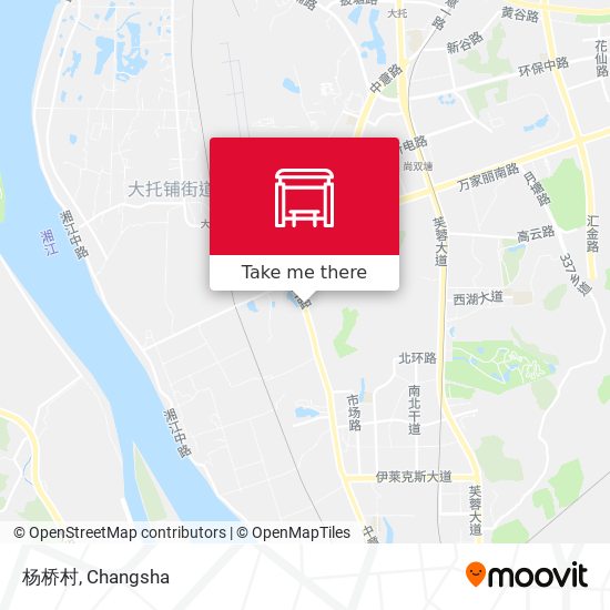 杨桥村 map