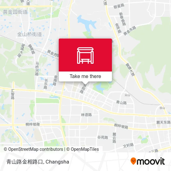 青山路金相路口 map