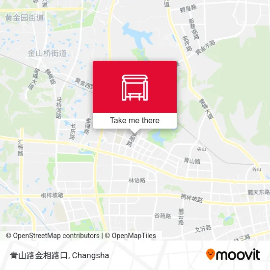青山路金相路口 map