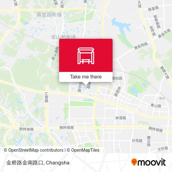 金桥路金南路口 map