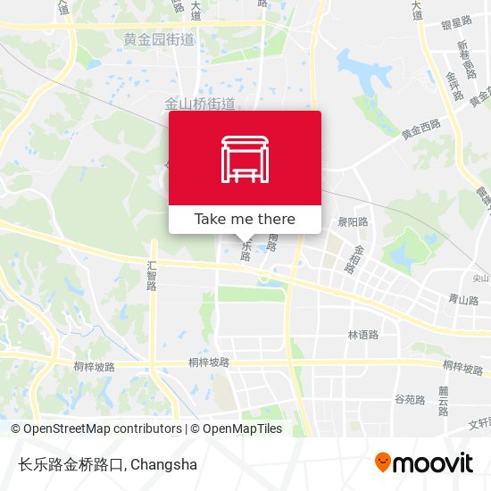 长乐路金桥路口 map