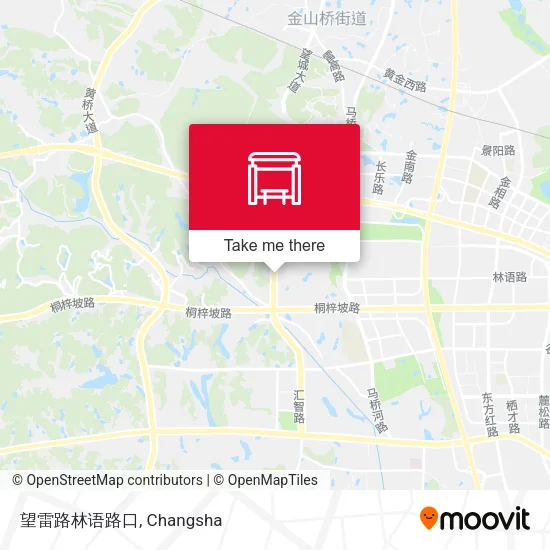望雷路林语路口 map
