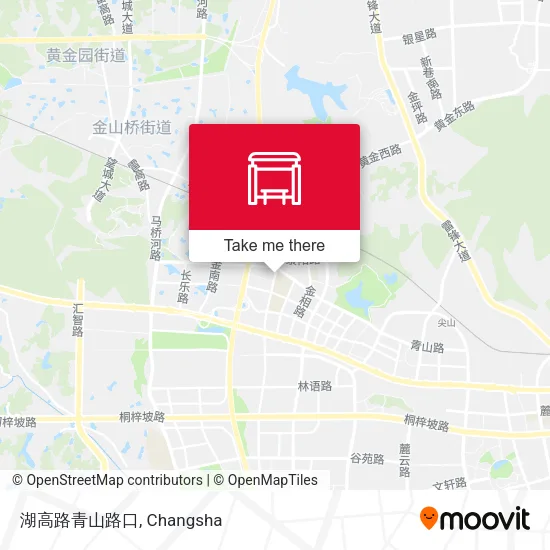 湖高路青山路口 map
