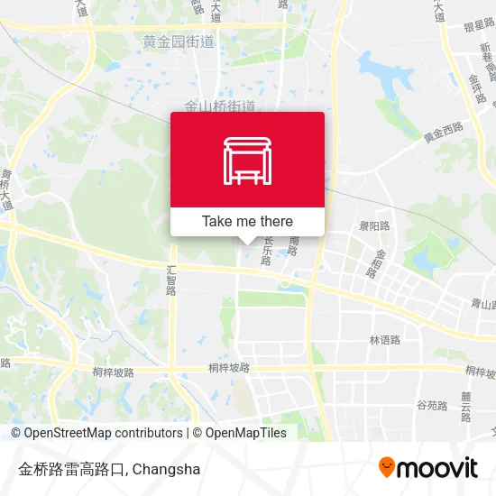 金桥路雷高路口 map