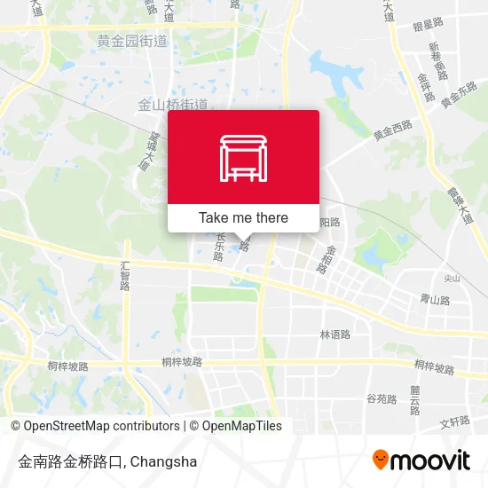 金南路金桥路口 map