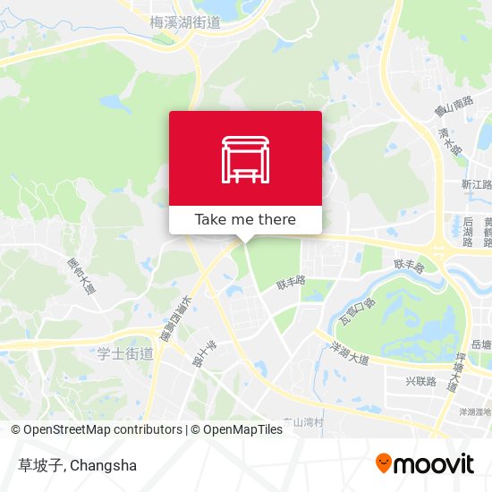 草坡子 map
