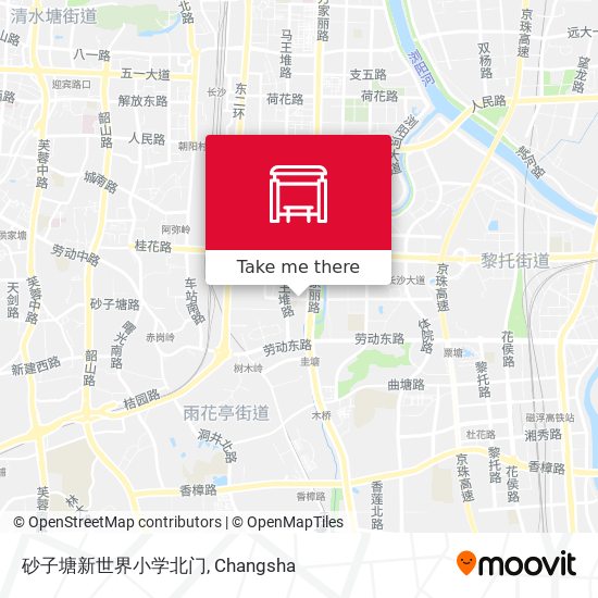 砂子塘新世界小学北门 map