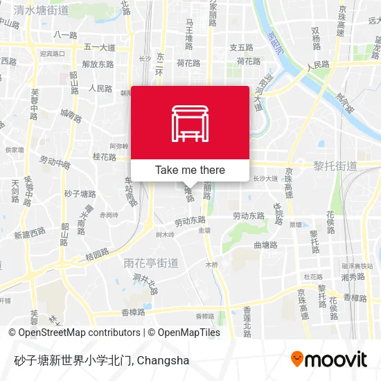 砂子塘新世界小学北门 map