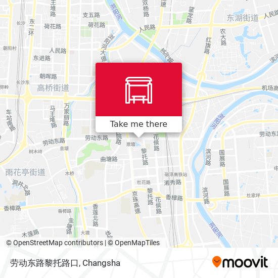 劳动东路黎托路口 map