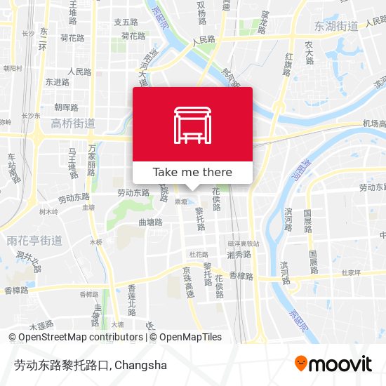 劳动东路黎托路口 map