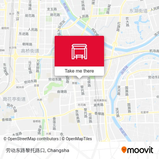 劳动东路黎托路口 map