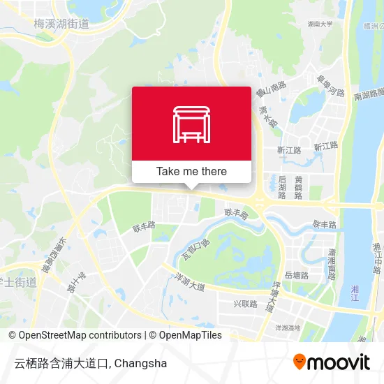 云栖路含浦大道口 map