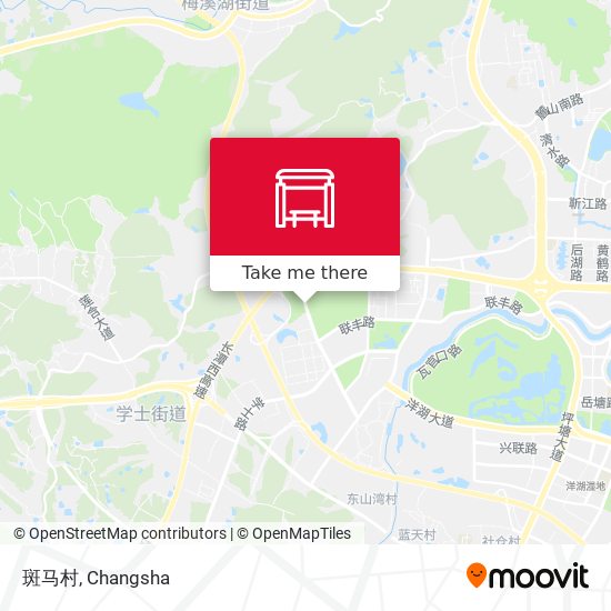 斑马村 map