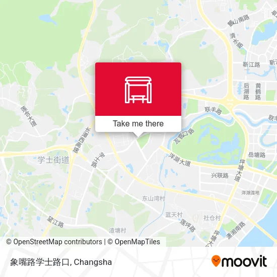 象嘴路学士路口 map