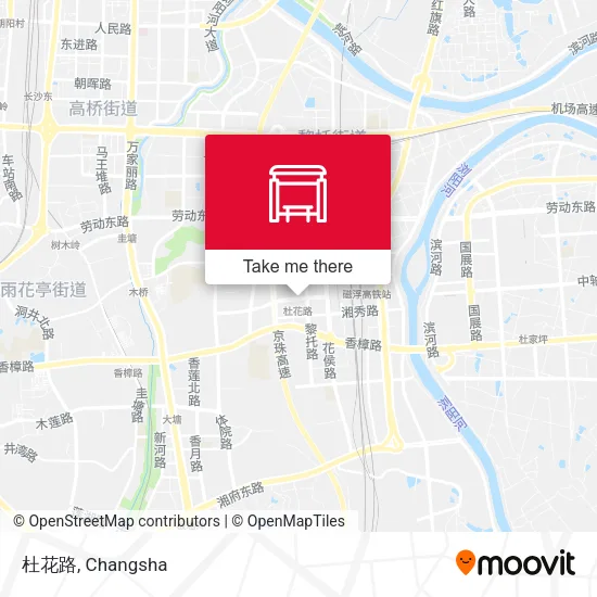 杜花路 map