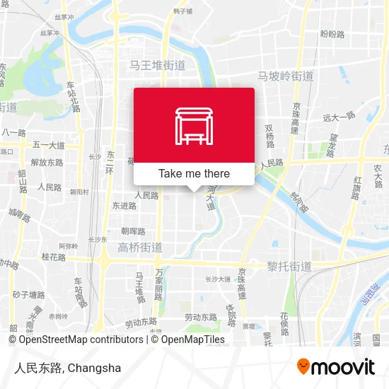人民东路 map