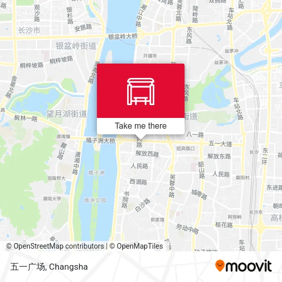 五一广场 map