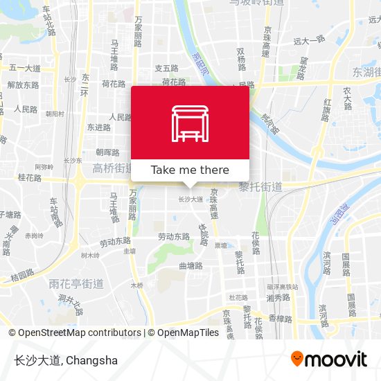 长沙大道 map