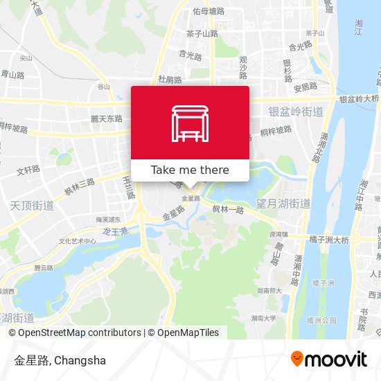 金星路 map