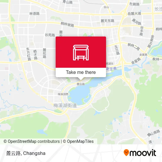 麓云路 map