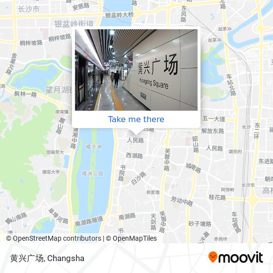 黄兴广场 map