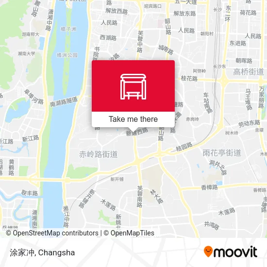 涂家冲 map
