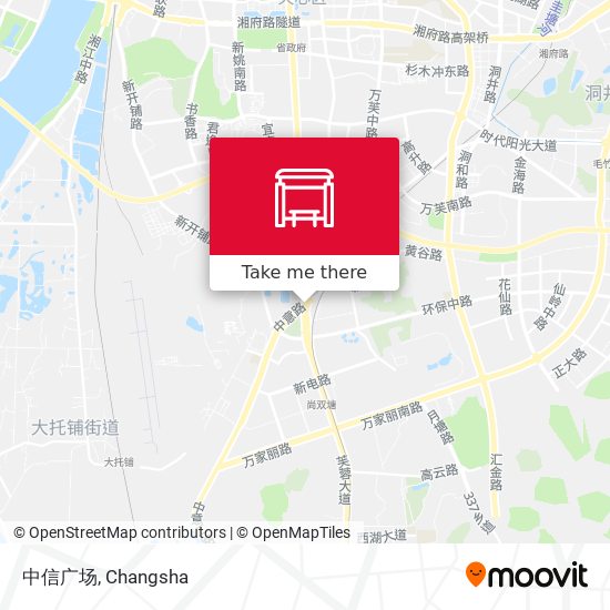 中信广场 map