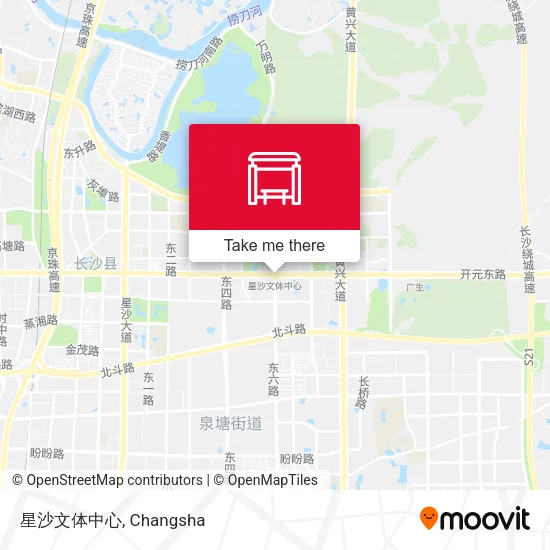 星沙文体中心 map