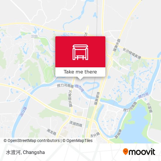 水渡河 map