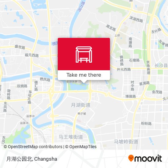月湖公园北 map