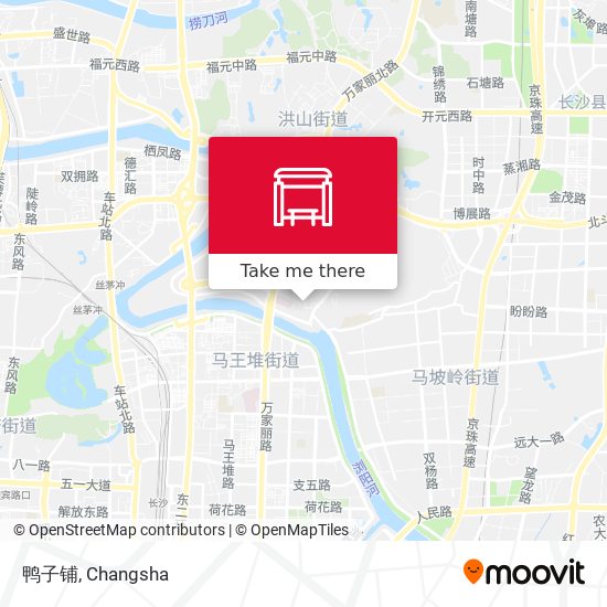 鸭子铺 map