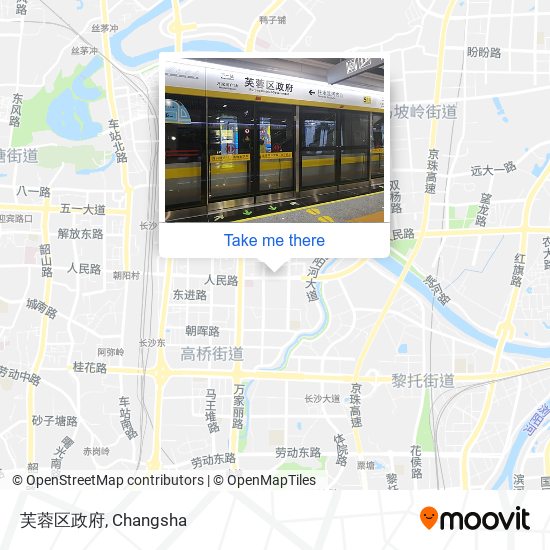 芙蓉区政府 map