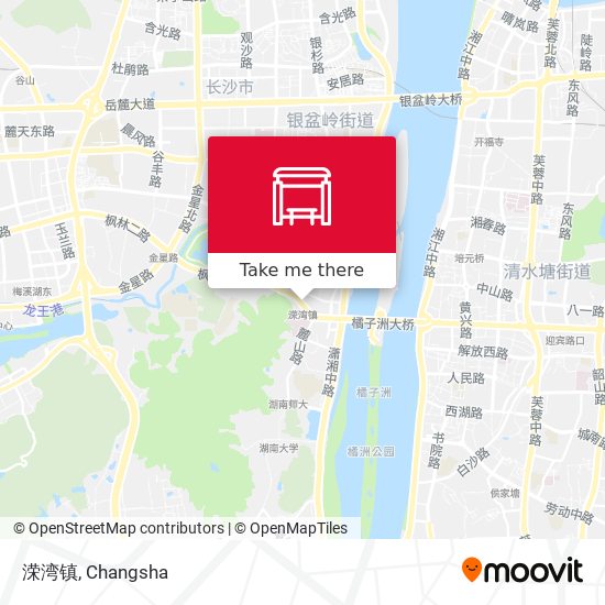 溁湾镇 map