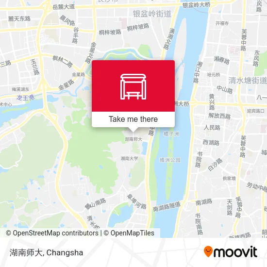 湖南师大 map
