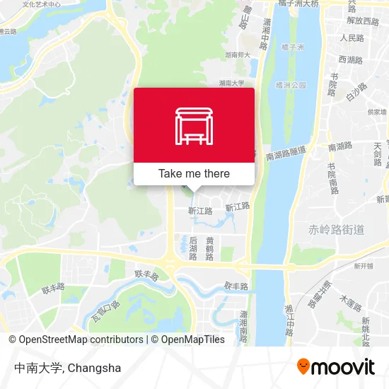 中南大学 map