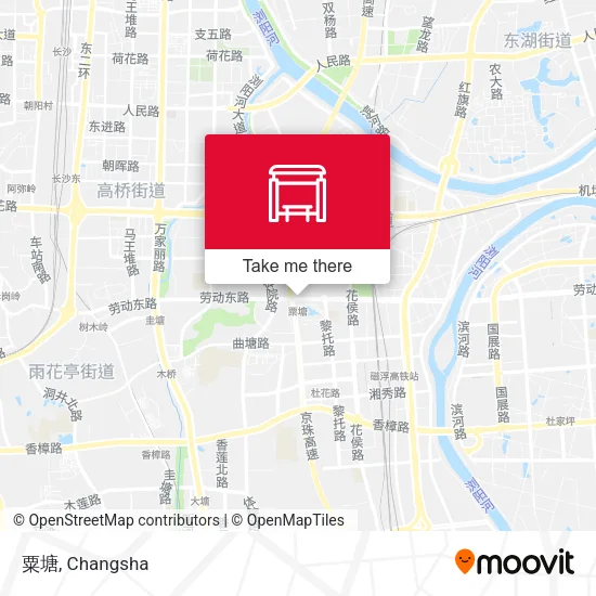 粟塘 map