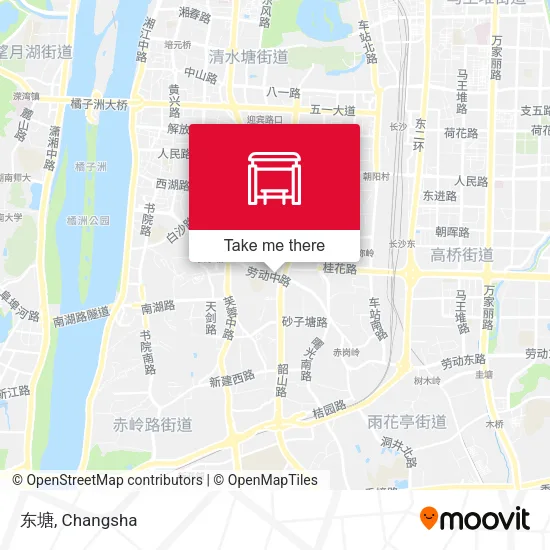 东塘 map